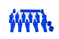 Set Spielfiguren mit Torzähler in Blau